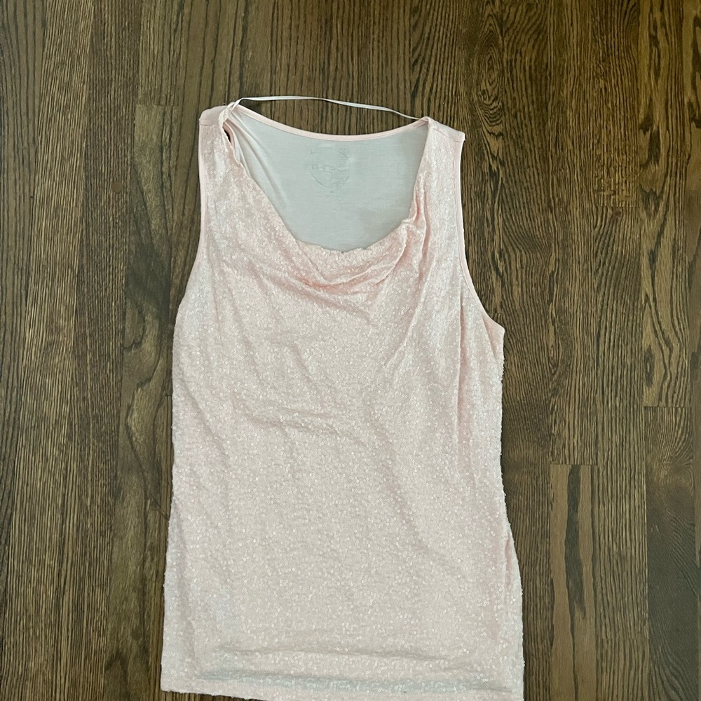 Chic Pink Sleeveless Top